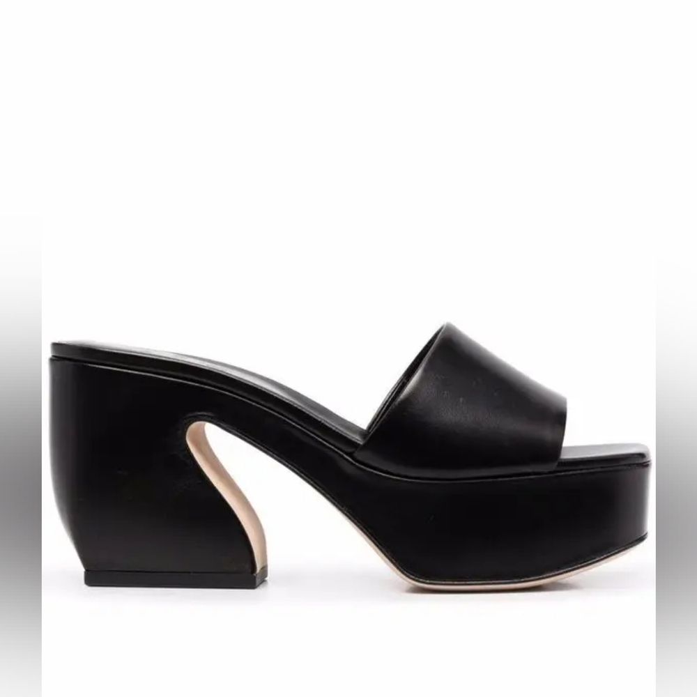 SERGIO ROSSI 80mm open-toe sandals 39.5 MSRP $493